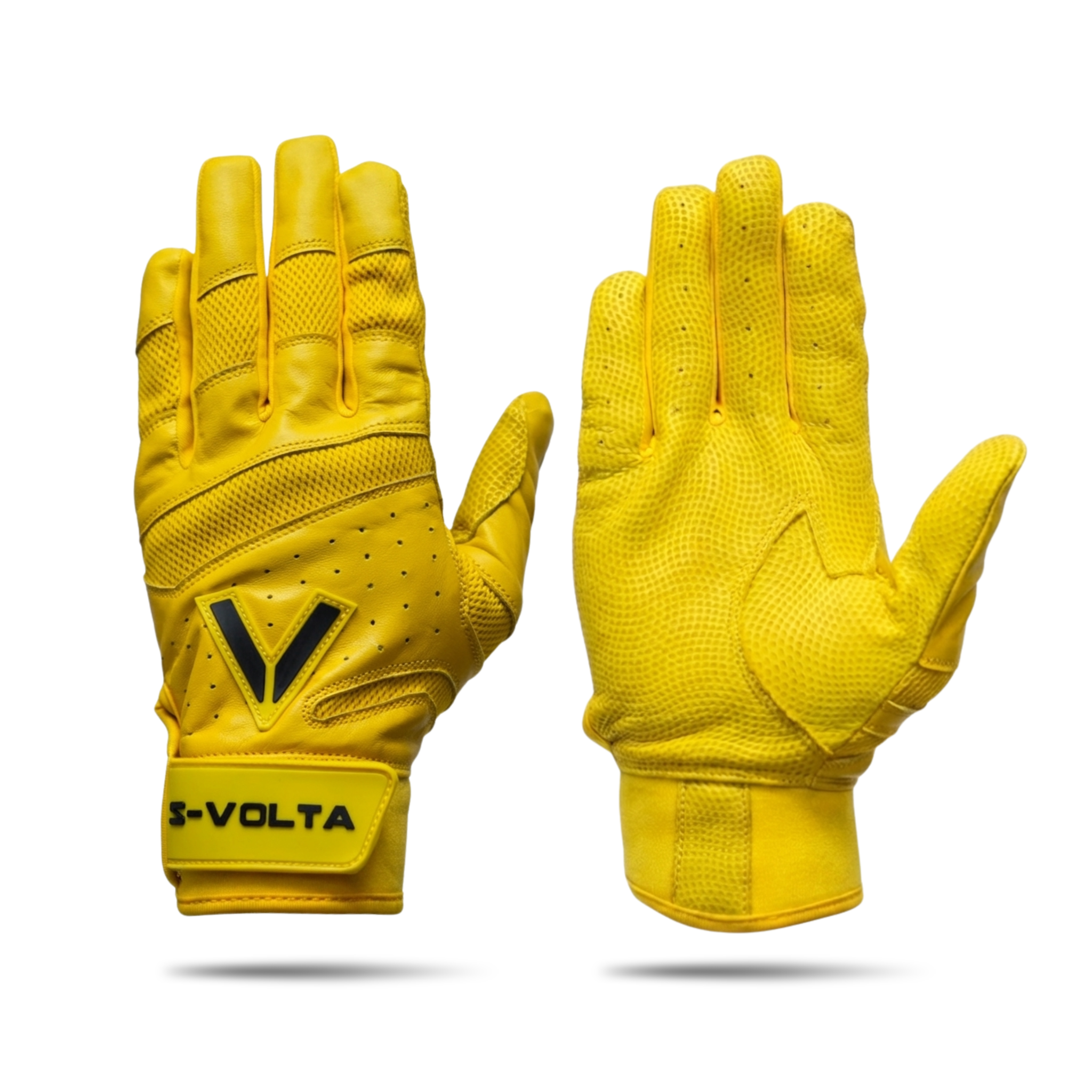 ハイクオリティーモデル バッティンググローブ 【YELLOW × BLACK】 – S