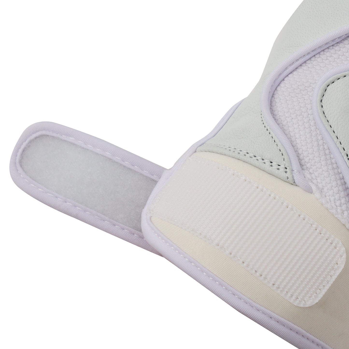 プレミアムモデル バッティンググローブ 学生対応【ALL WHITE】