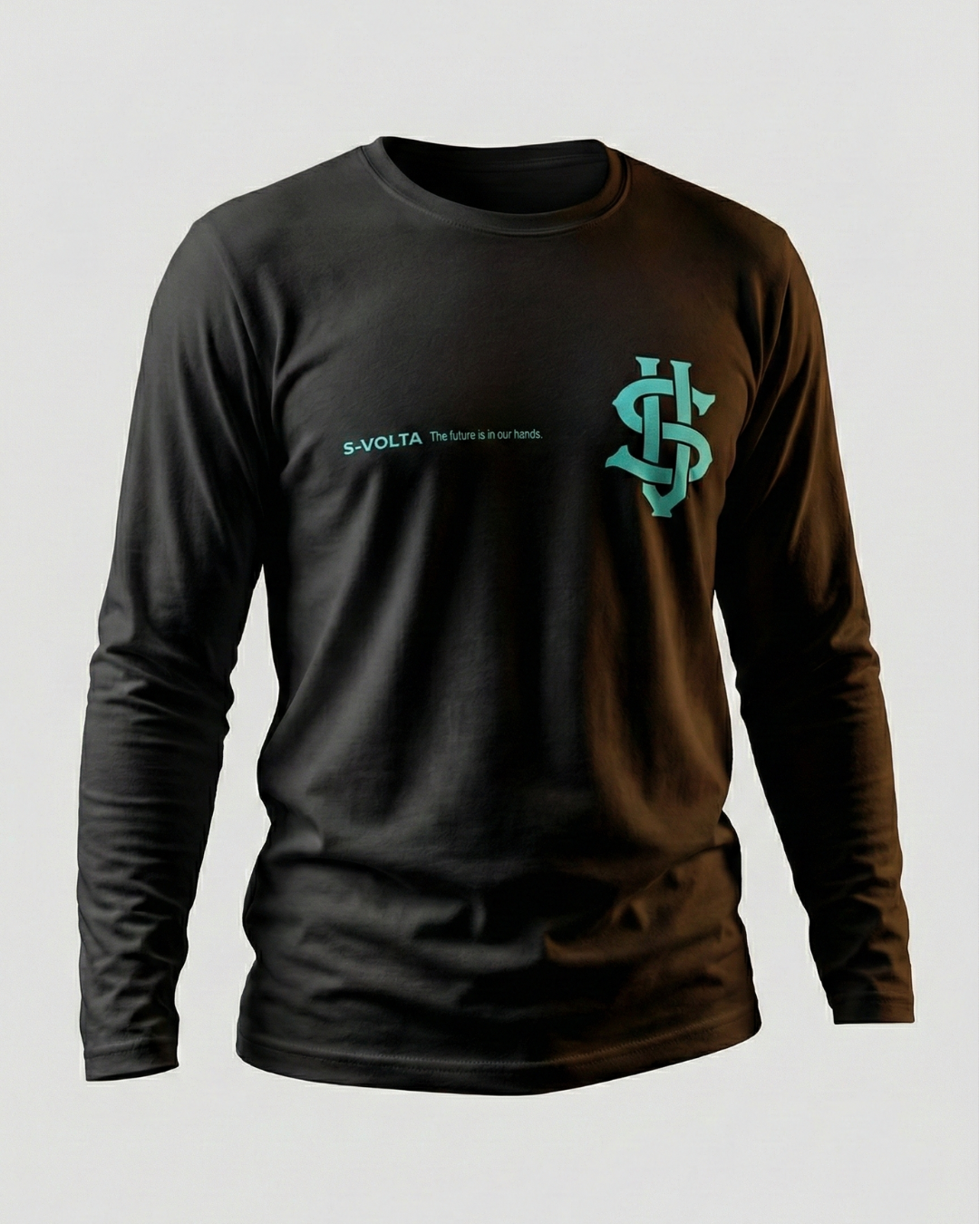 S-VOLTA ドライロングスリーブTシャツ BLACK × MINT – S-VOLTA（ボルタ）