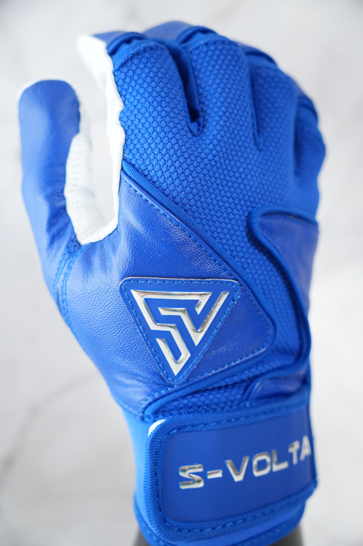 プレミアムモデル バッティンググローブ【BLUE × WHITE】