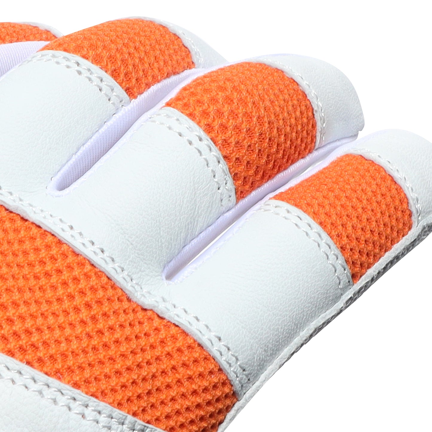 ハイクオリティーモデル バッティンググローブ【WHITE x ORANGE】