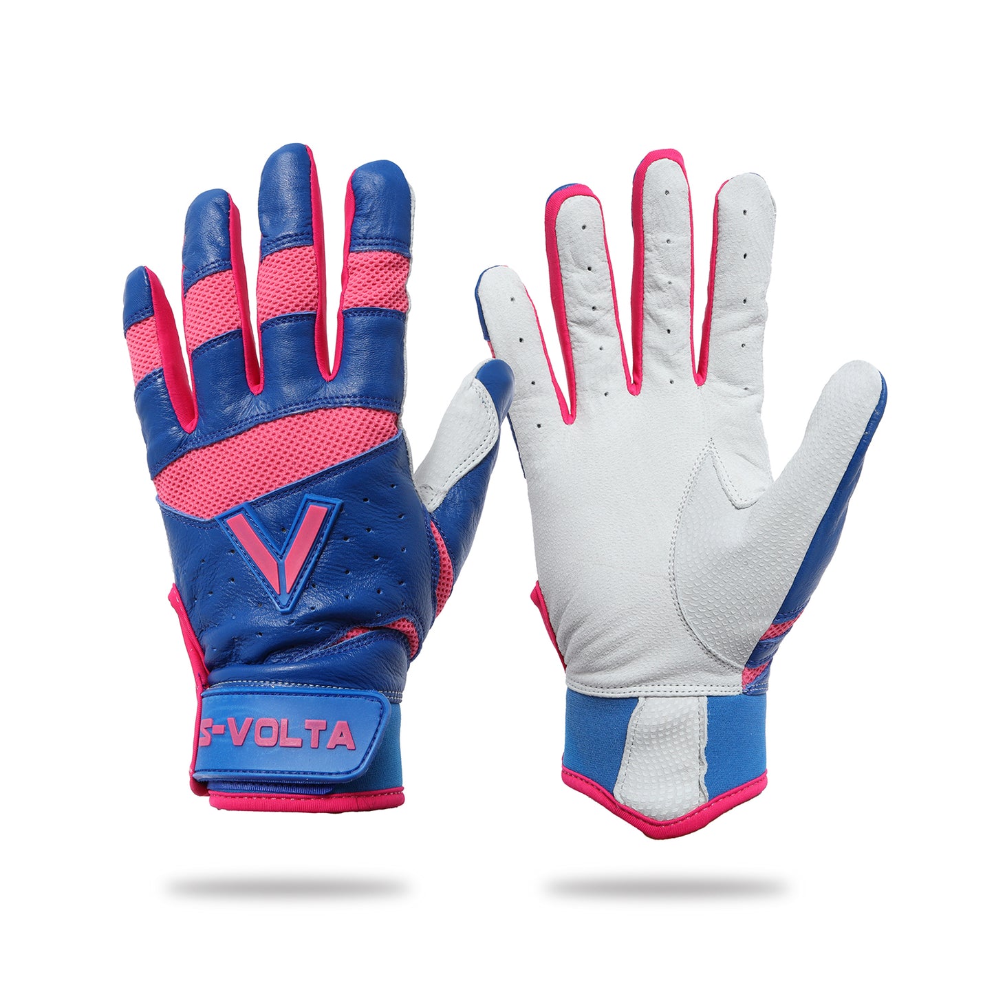 ハイクオリティーモデル バッティンググローブ 【BLUE × PINK】