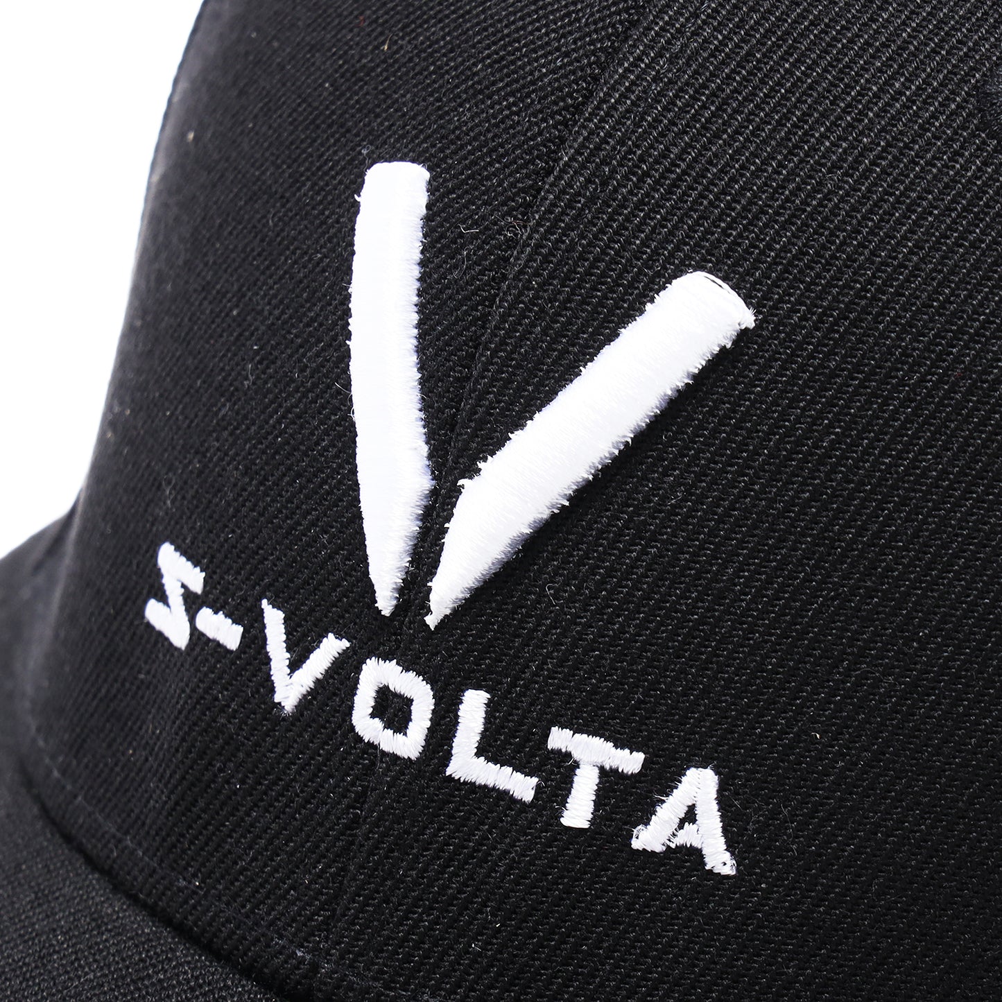 S-VOLTAロゴ ロークラウンスナップバックキャップ