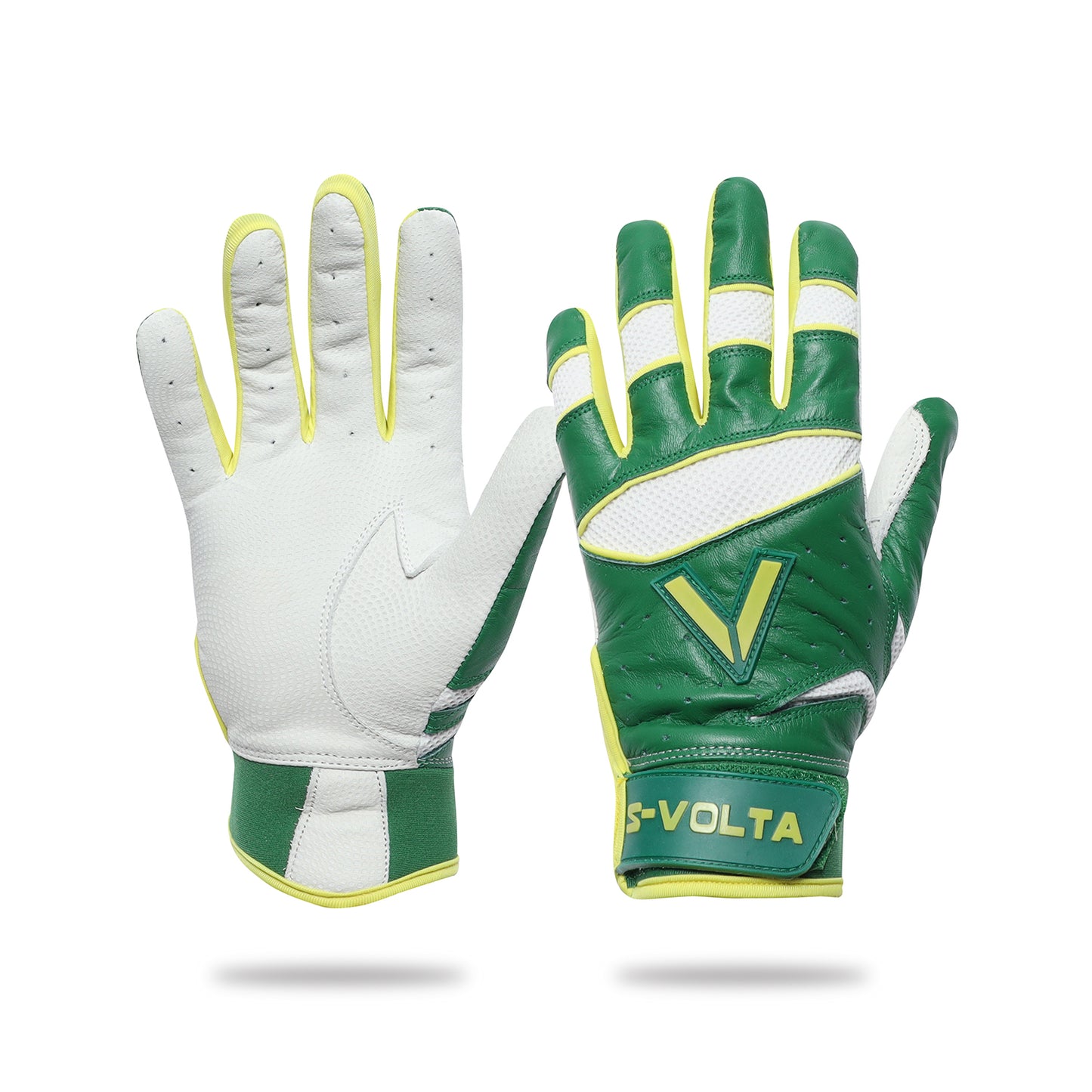 ハイクオリティーモデル バッティンググローブ【GREEN × YELLOW】