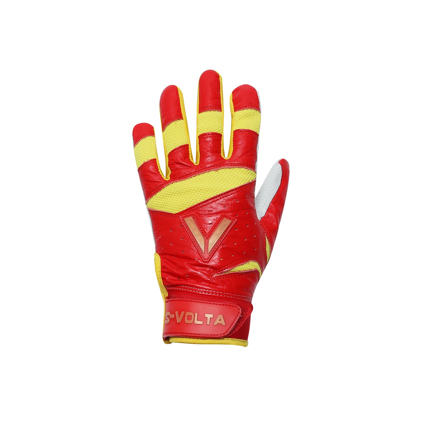 ハイクオリティーモデル バッティンググローブ【RED × YELLOW】