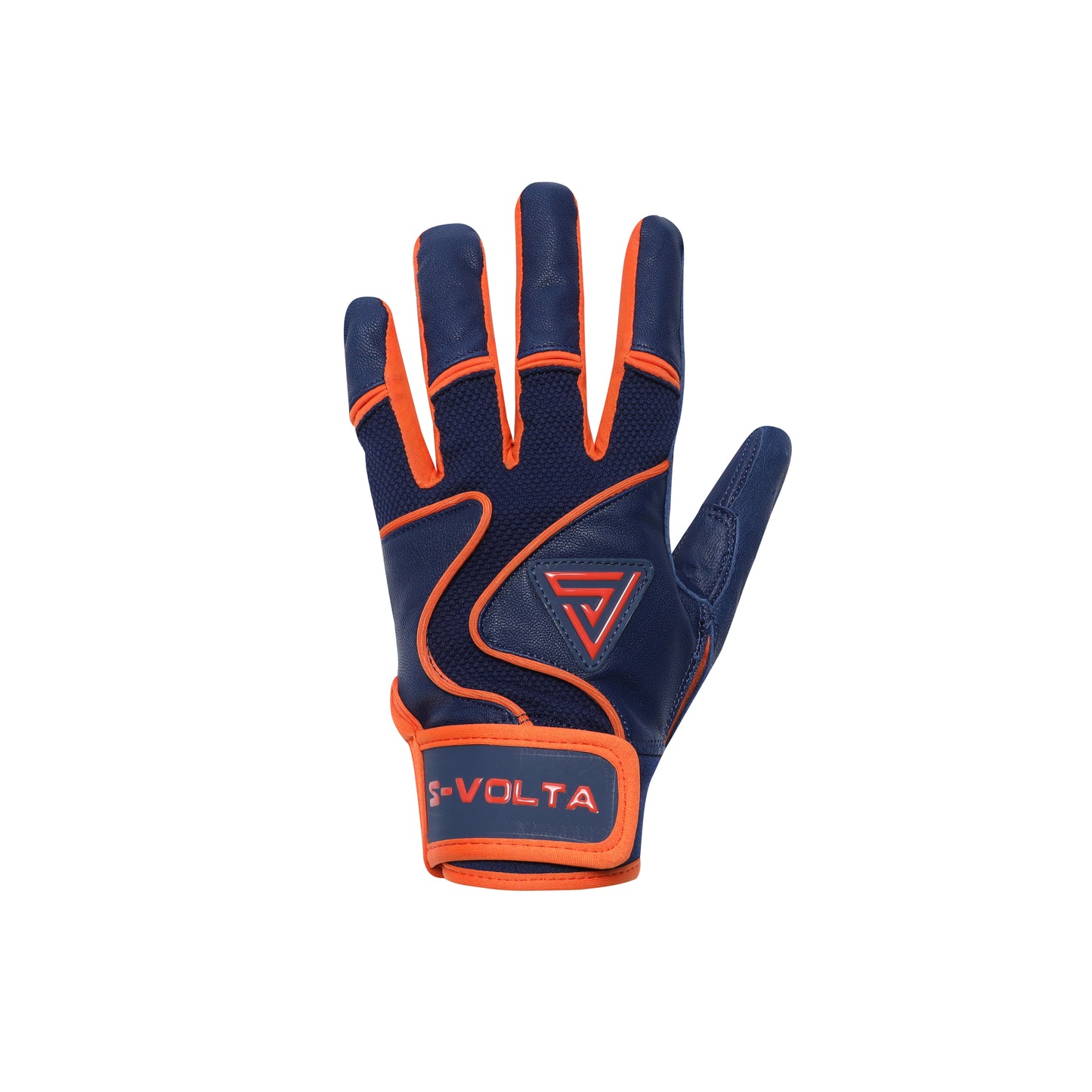 プレミアムモデル バッティンググローブ 【NAVY × ORANGE】