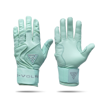 プレミアムモデル Wrist Lock バッティンググローブ【MINT GREEN × SILVER】