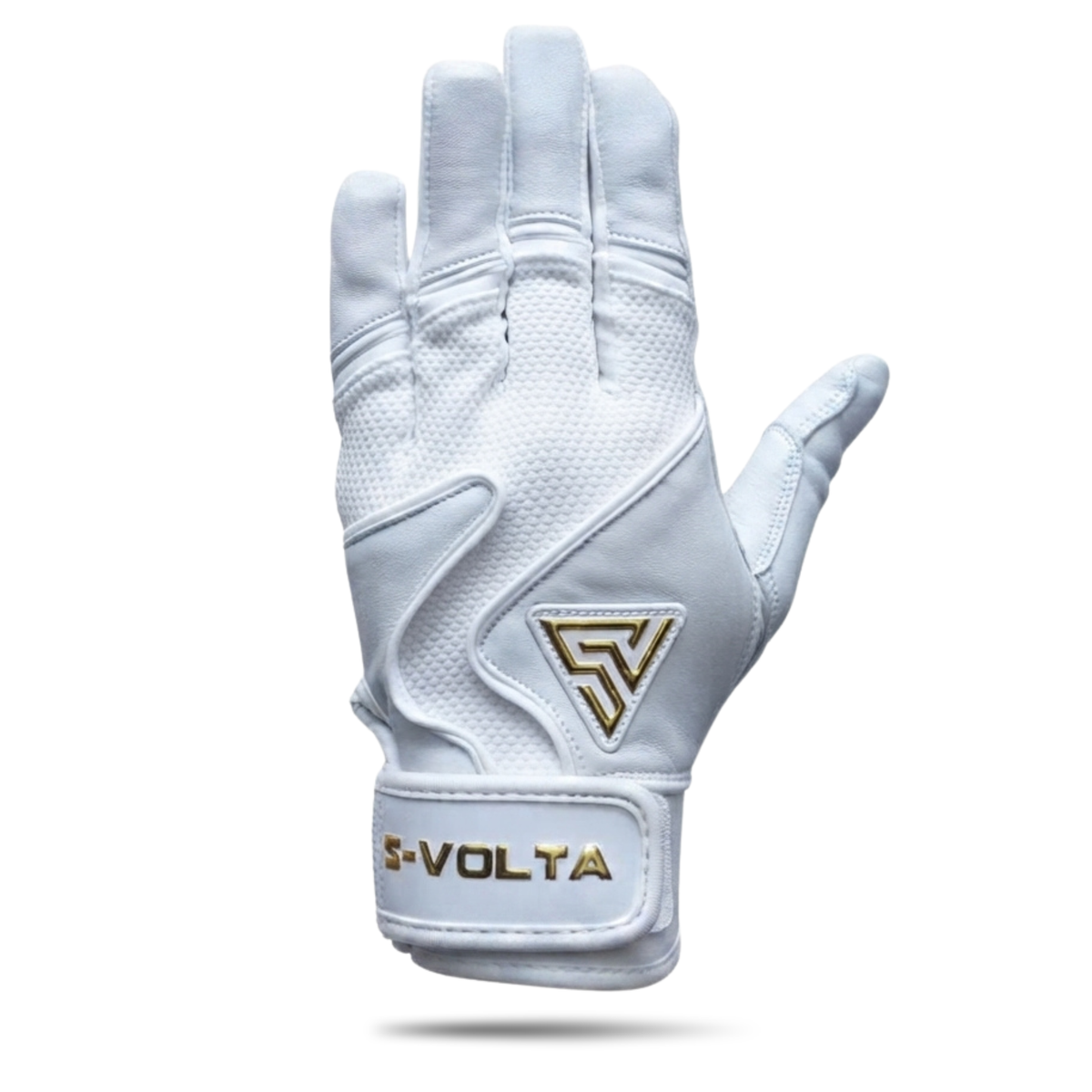 プレミアムモデル バッティンググローブ 【WHITE × GOLD】