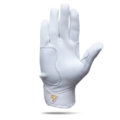 プレミアムモデル バッティンググローブ 【WHITE × GOLD】