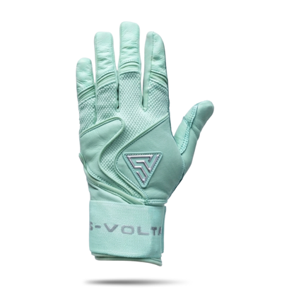 プレミアムモデル Wrist Lock バッティンググローブ【MINT GREEN × SILVER】