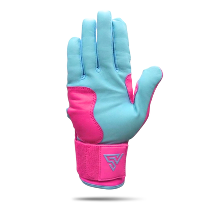 プレミアムモデル Wrist Lock バッティンググローブ【GRADATION / PINK × SKY BLUE】