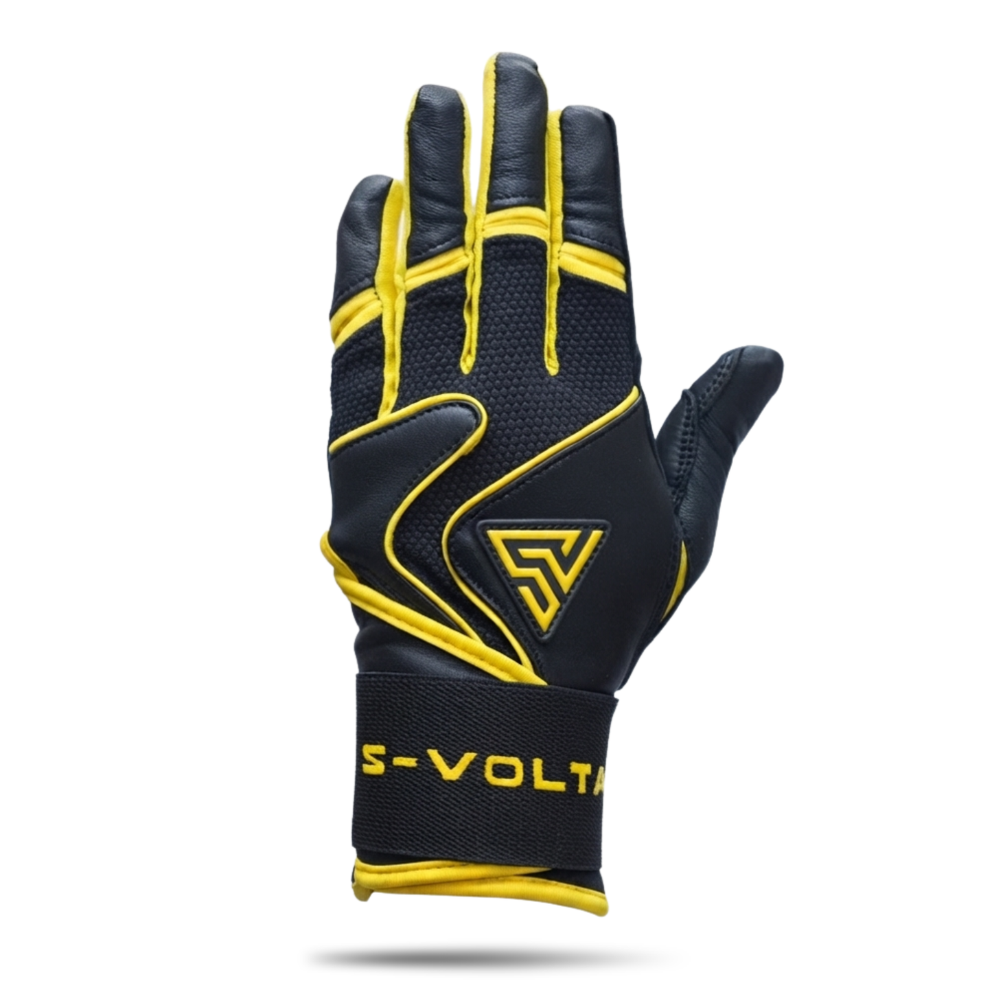 プレミアムモデル Wrist Lock バッティンググローブ【BLACK × YELLOW】