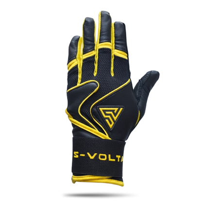 プレミアムモデル Wrist Lock バッティンググローブ【BLACK × YELLOW】