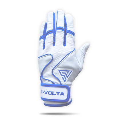 プレミアムモデル バッティンググローブ【WHITE × BLUE】