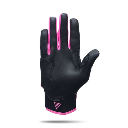 プレミアムモデル バッティンググローブ【BLACK × PINK】