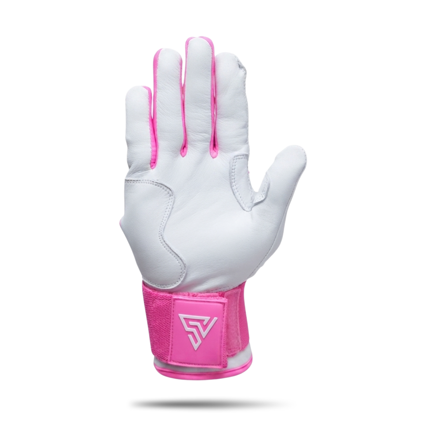 プレミアムモデル Wrist Lock バッティンググローブ【WHITE × PINK 】