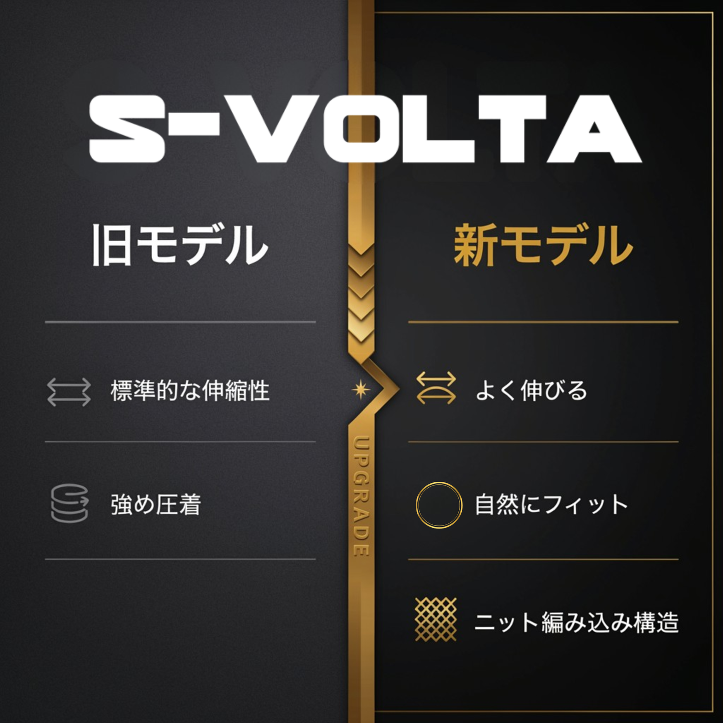 S-VOLTA KNIT ARM SLEEVE ニットアームスリーブ
