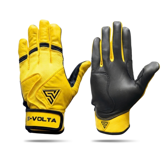 プレミアムモデル バッティンググローブ【YELLOW × BLACK】