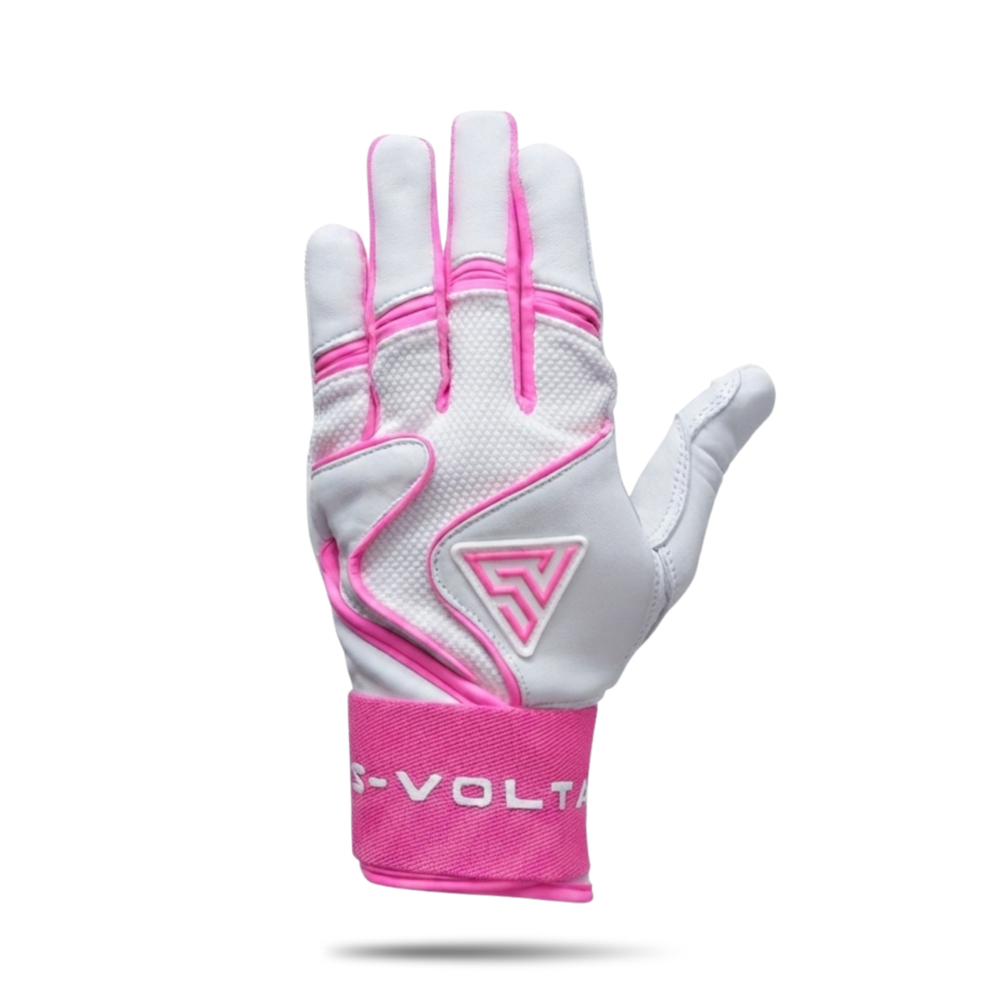プレミアムモデル Wrist Lock バッティンググローブ【WHITE × PINK 】