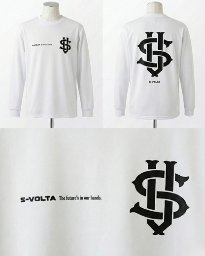 S-VOLTA ドライロングスリーブTシャツ