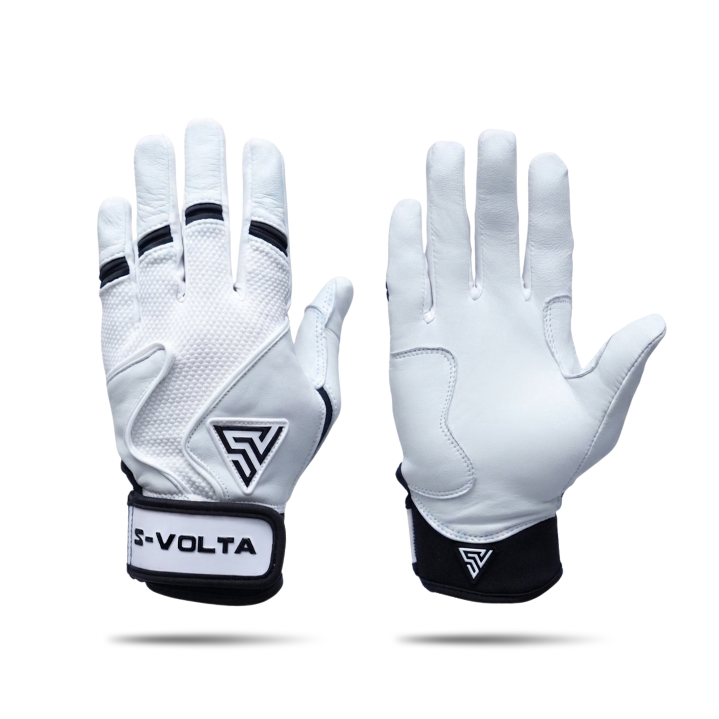 プレミアムモデル バッティンググローブ 【WHITE × BLACK】