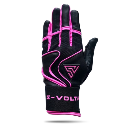 プレミアムモデル Wrist Lock バッティンググローブ【BLACK × PINK】