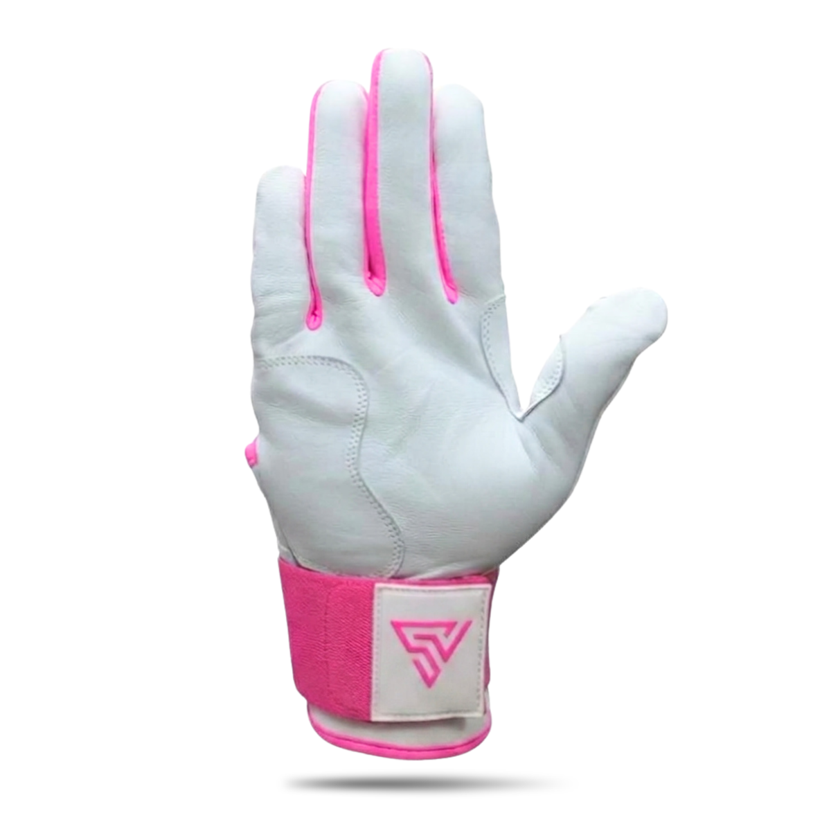 プレミアムモデル Wrist Lock バッティンググローブ【WHITE × PINK 】