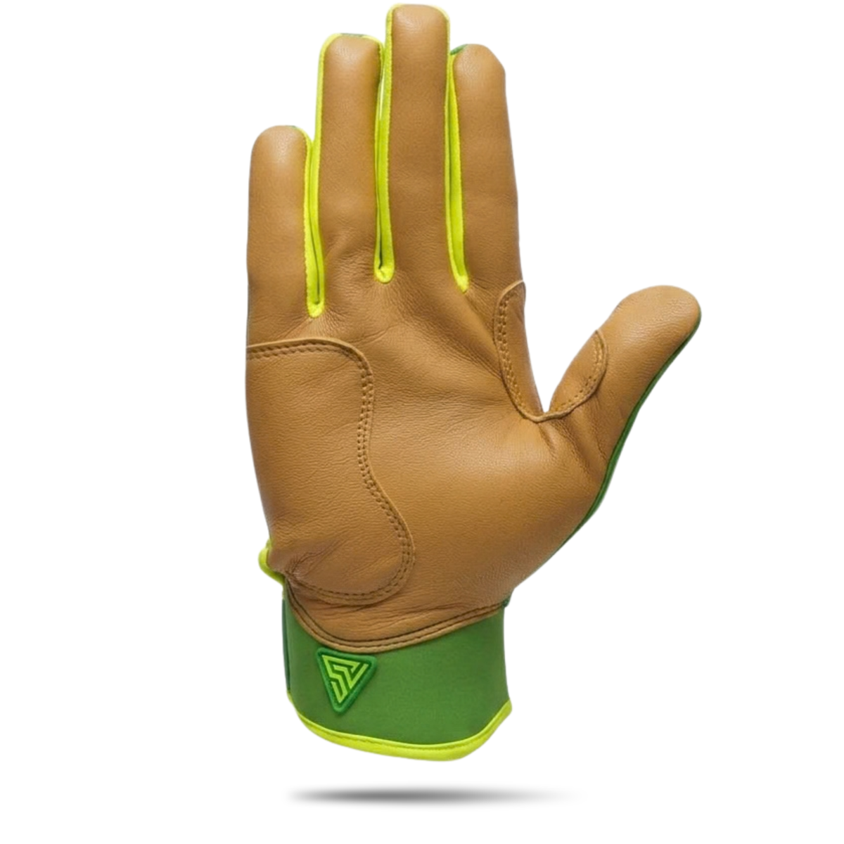 プレミアムモデル バッティンググローブ【GREEN × NEON YELLOW】