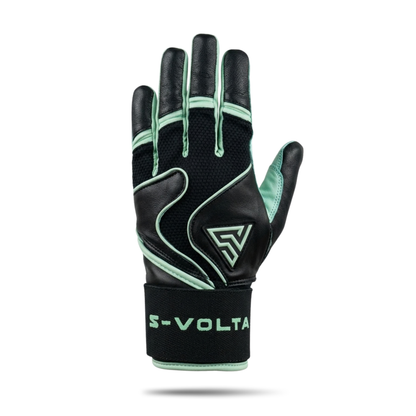 プレミアムモデル Wrist Lock バッティンググローブ【BLACK × MINT GREEN】