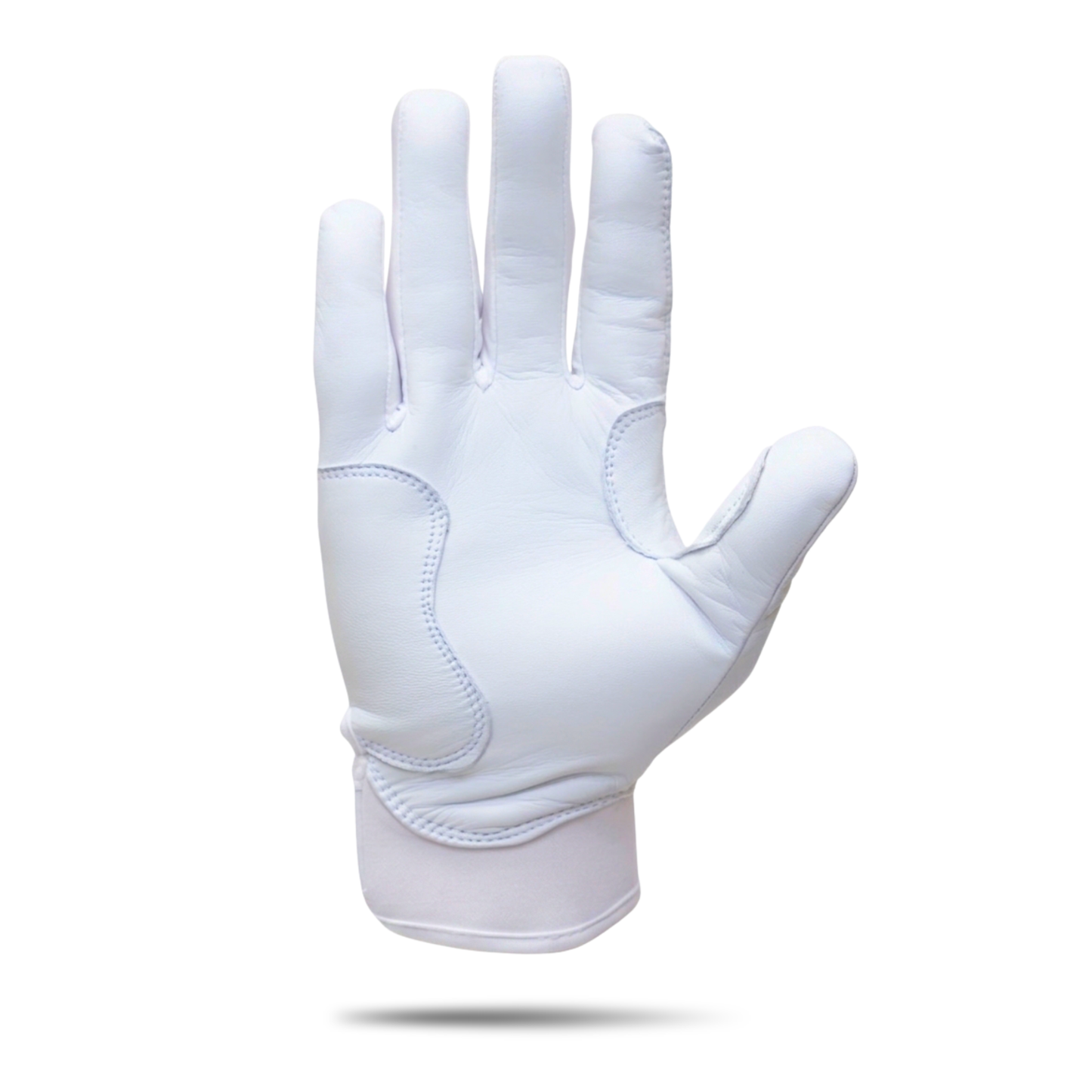 プレミアムモデル バッティンググローブ 学生対応【ALL WHITE】 – S