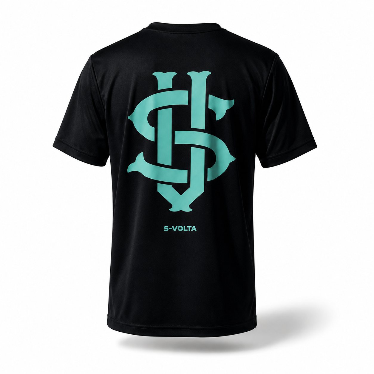 S-VOLTA ドライTシャツ　BLACK×MINT