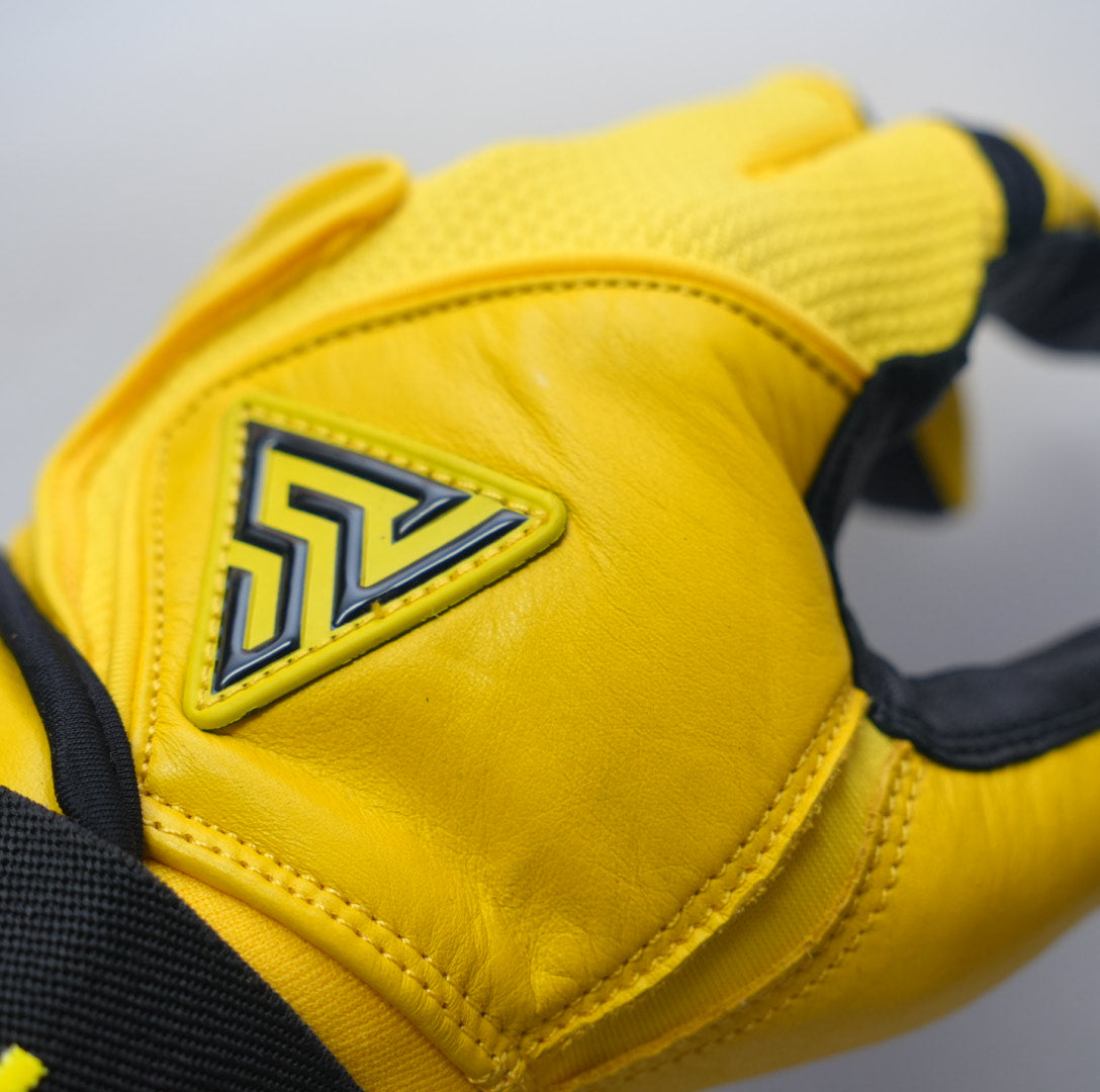 プレミアムモデル Wrist Lock バッティンググローブ【YELLOW × BLACK】