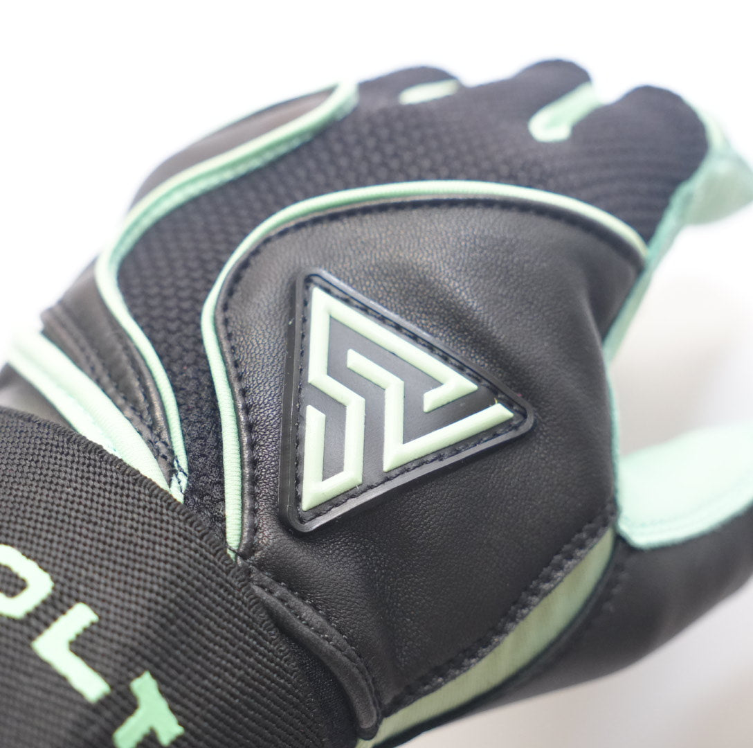 プレミアムモデル Wrist Lock バッティンググローブ【BLACK × MINT GREEN】
