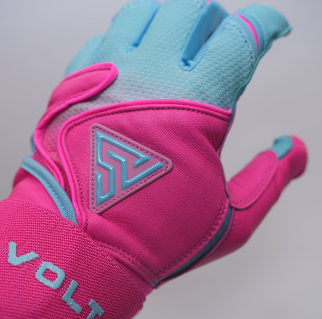 プレミアムモデル Wrist Lock バッティンググローブ【GRADATION / PINK × SKY BLUE】