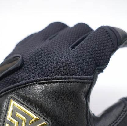 プレミアムモデル バッティンググローブ【BLACK × GOLD】
