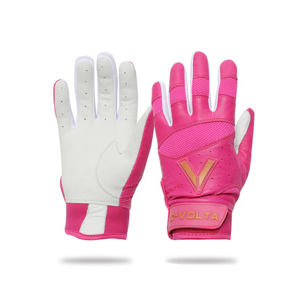 ハイクオリティーモデル バッティンググローブ 【PINK× GOLD】