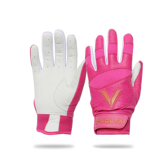 ハイクオリティーモデル バッティンググローブ 【PINK× GOLD】