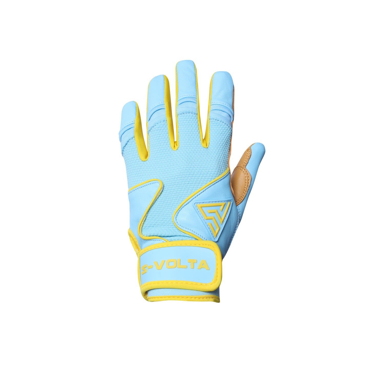 プレミアムモデル バッティンググローブ【SKY BLUE × YELLOW】