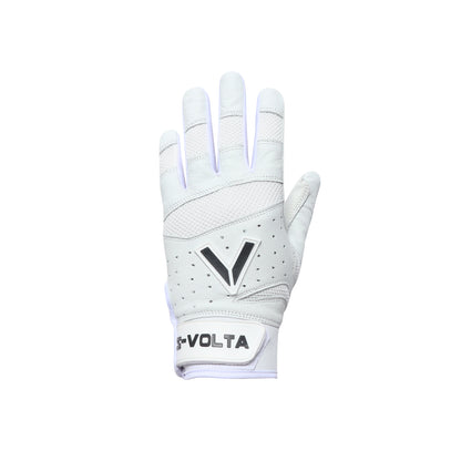 ハイクオリティーモデル バッティンググローブ【WHITE × BLACK (LOGO)】