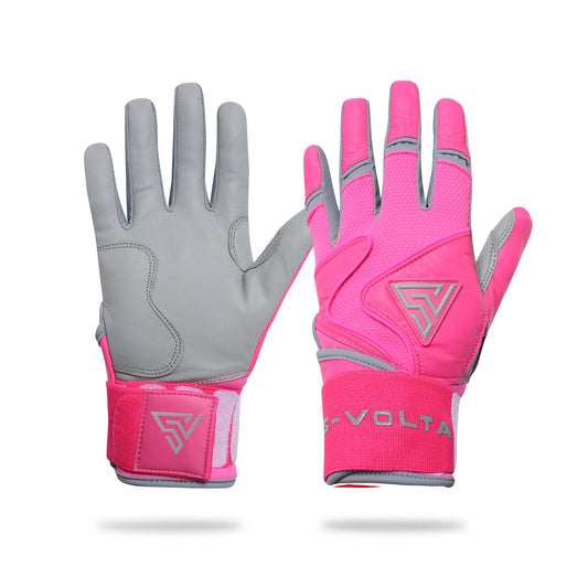 プレミアムモデル Wrist Lock バッティンググローブ【PINK × GRAY】