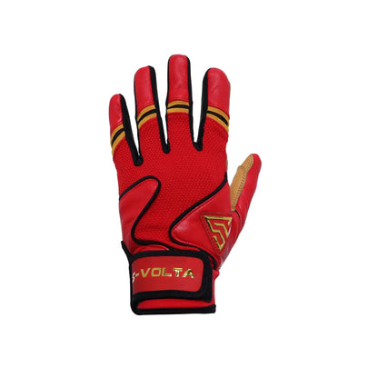 プレミアムモデル バッティンググローブ【RED× GOLD×BLACK】