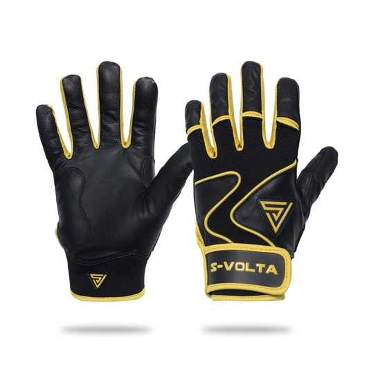 プレミアムモデル バッティンググローブ【BLACK × YELLOW】