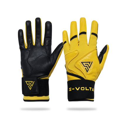 プレミアムモデル Wrist Lock バッティンググローブ【YELLOW × BLACK】
