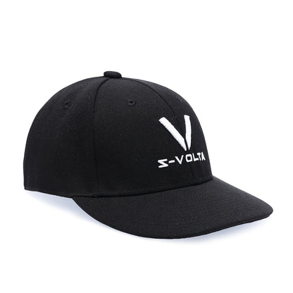 S-VOLTAロゴ　ロークラウンスナップバックキャップ