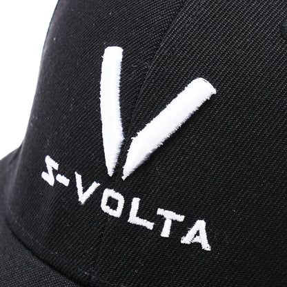 S-VOLTAロゴ　ロークラウンスナップバックキャップ