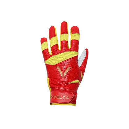 ハイクオリティーモデル バッティンググローブ【RED × YELLOW】