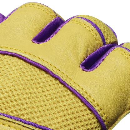 ハイクオリティーモデル バッティンググローブ 【YELLOW × PURPLE】